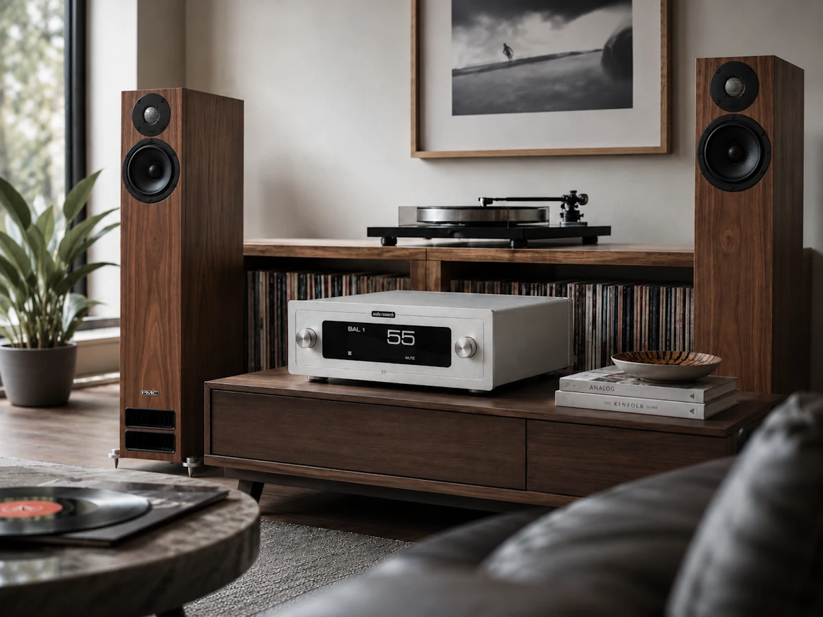 Audio Research LS2 a PMC