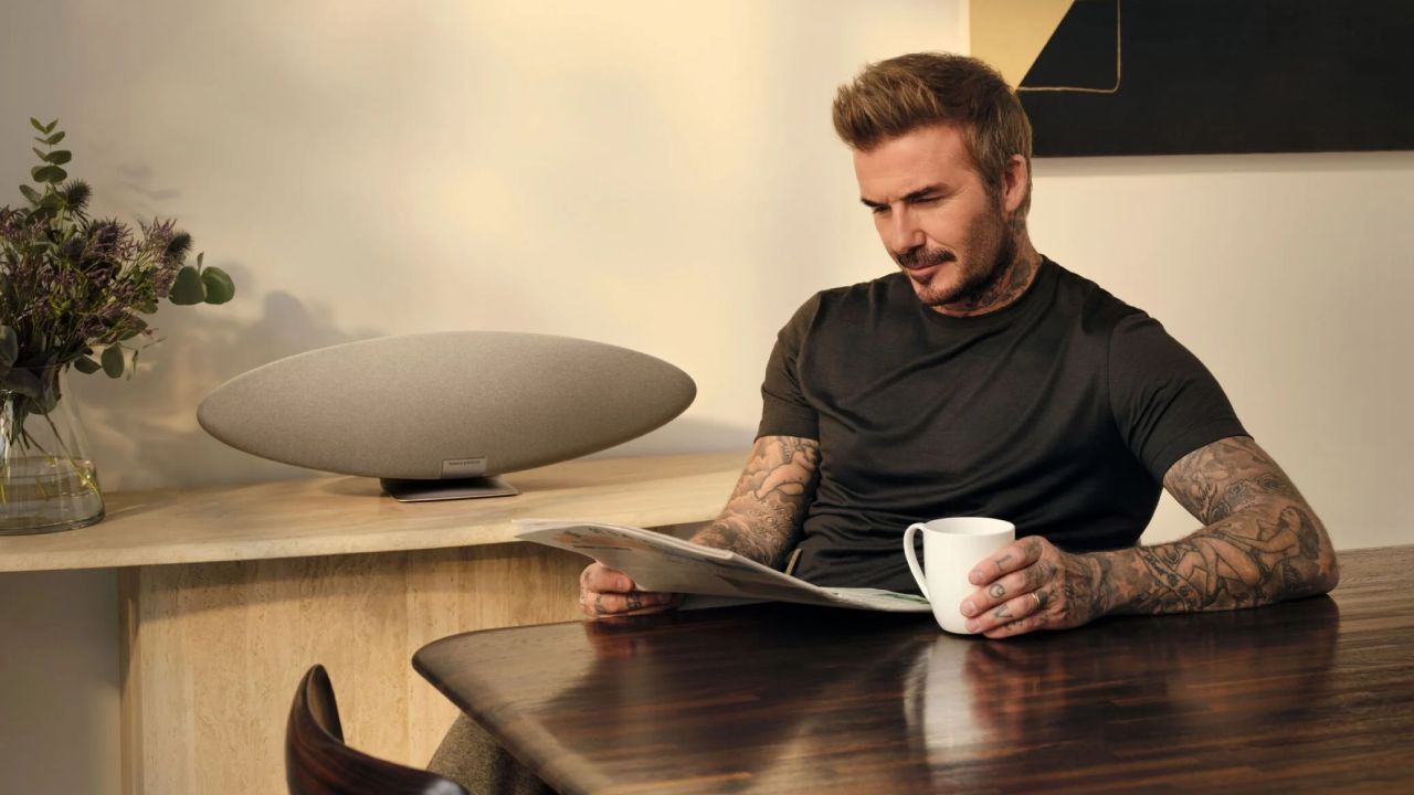 BW Zeppelin Pro a David Beckham