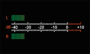 VU meter Digital