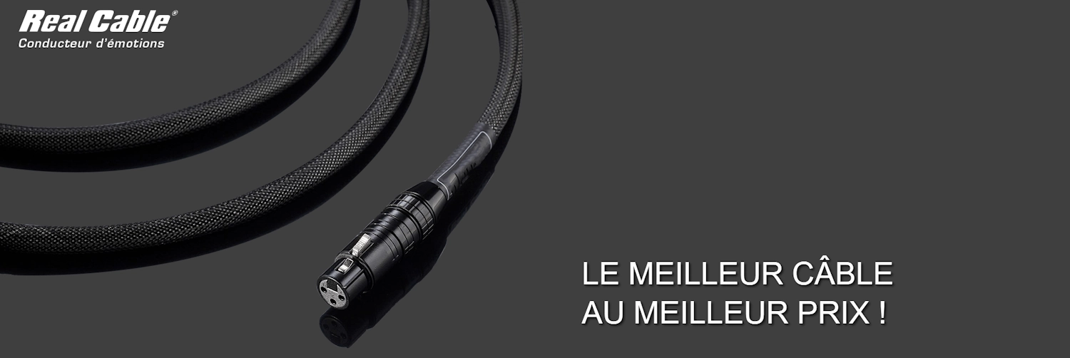 Real Cable Cheverny II-XLR | symetrický XLR kabel OCC