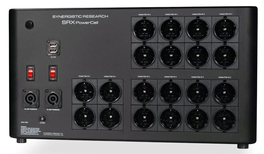 SRX PowerCell zásuvky