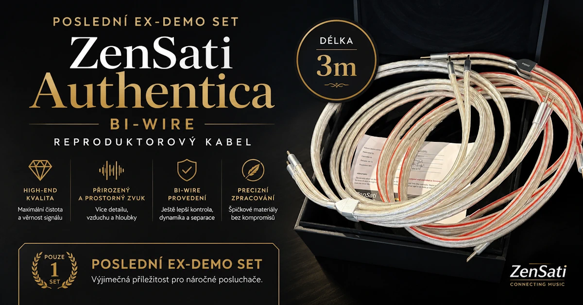 Zensati Authentica Speakr Cable BiWire - 3 m