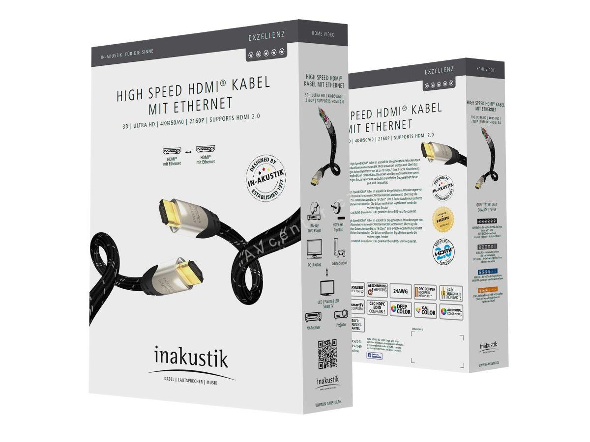 HDMI kabel Inakustik Exzellenz - 7,5m