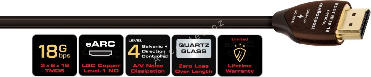 AudioQuest Root Beer 18 - 25m