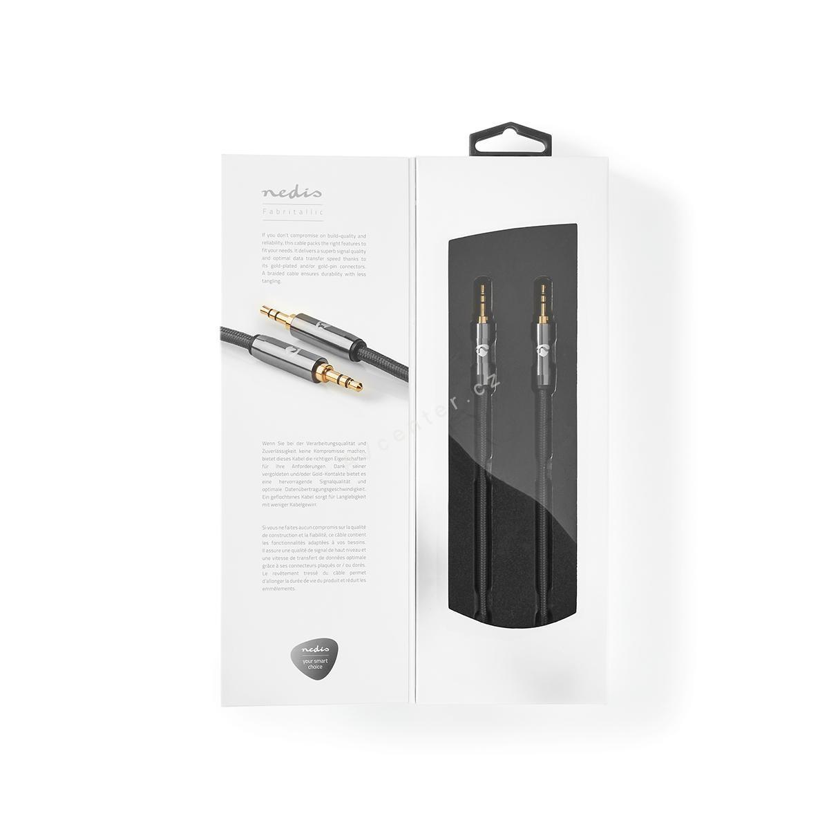 Stereo Audio Kabel Nedis | Jack-Jack | 1m