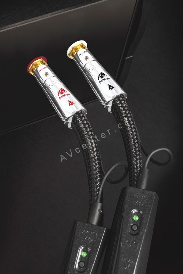 Stereo kabel AudioQuest Dragon RCA - 0,75m