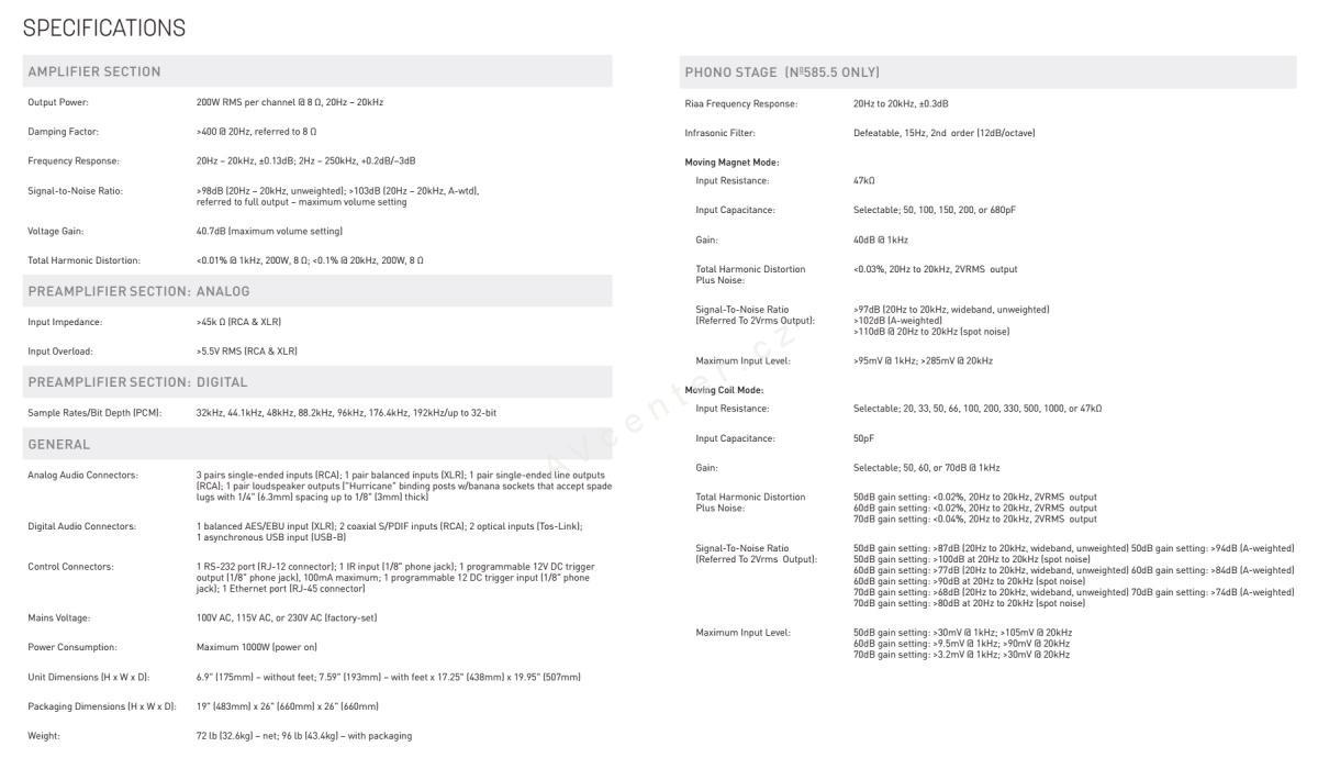 Mark Levinson No. 585.5 | ex-demo