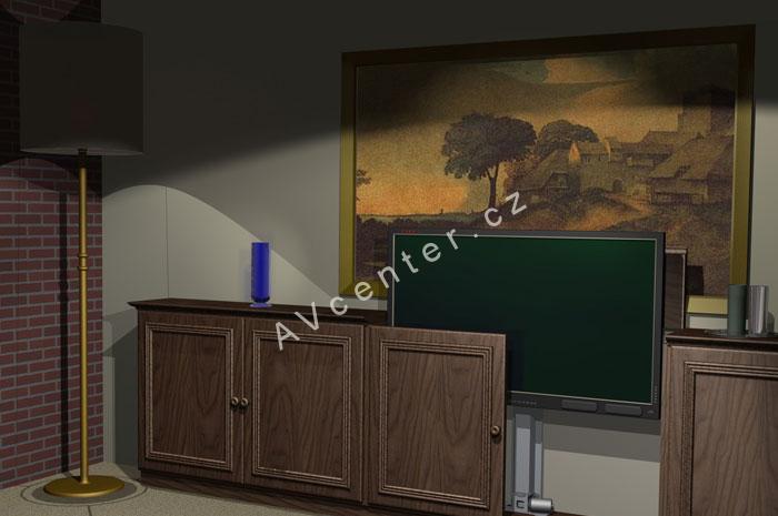 Teleskopický výtah pro TV K-ECO