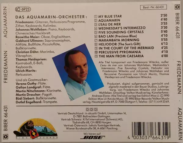 CD Friedemann "Aquamarin"