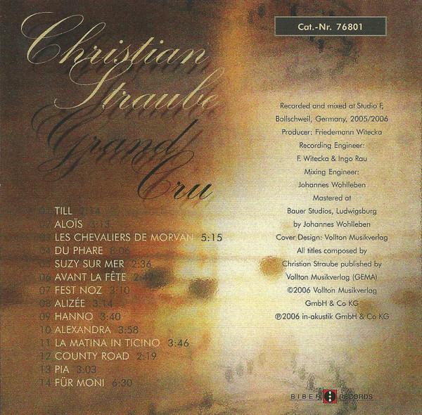 CD Christian Straube "Grand Cru"