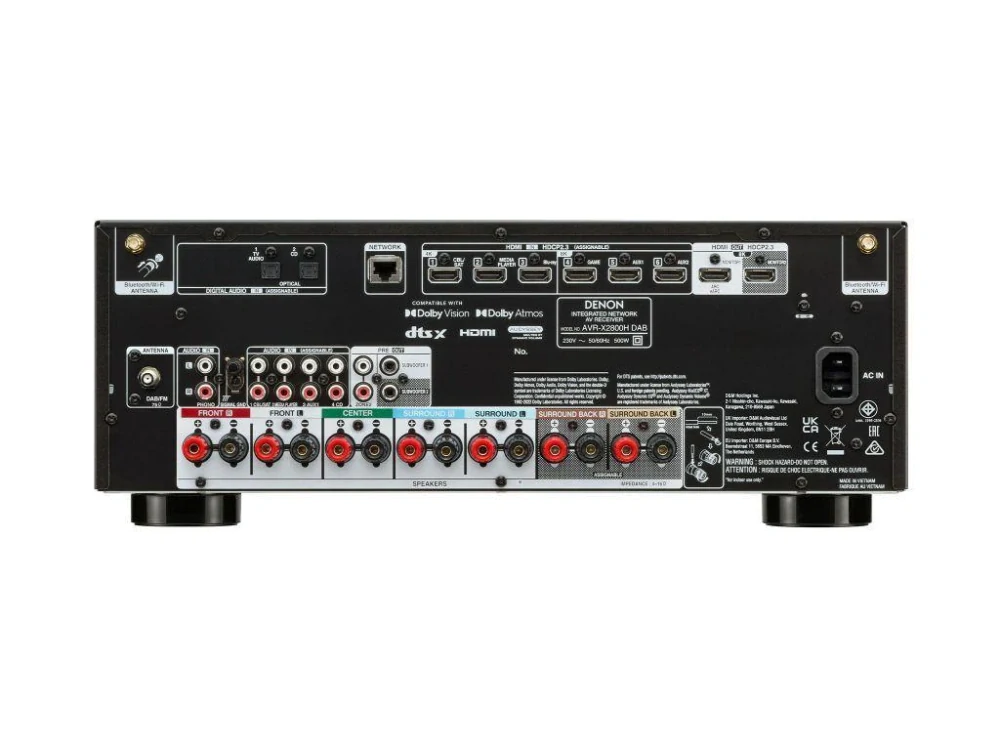 Denon AVR-X2800H DAB - ex demo