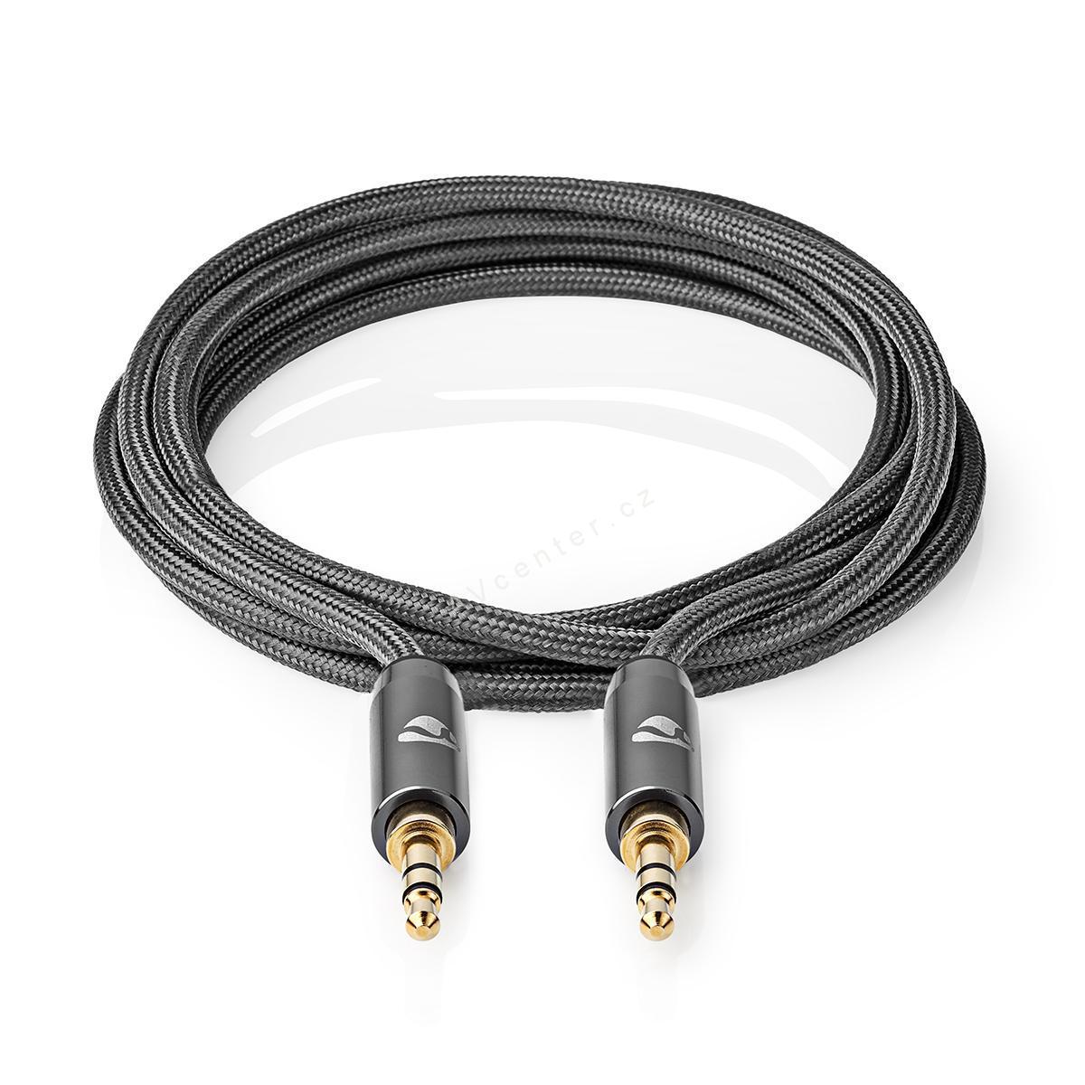 Stereo Audio Kabel Nedis | Jack-Jack | 0,5m
