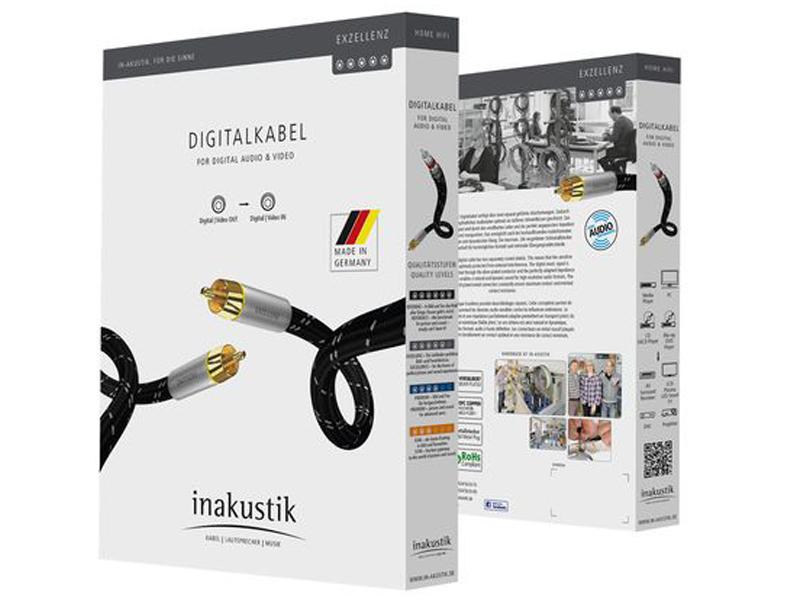 Inakustik Exzellenz Digitalkabel (coax) | 0,75m