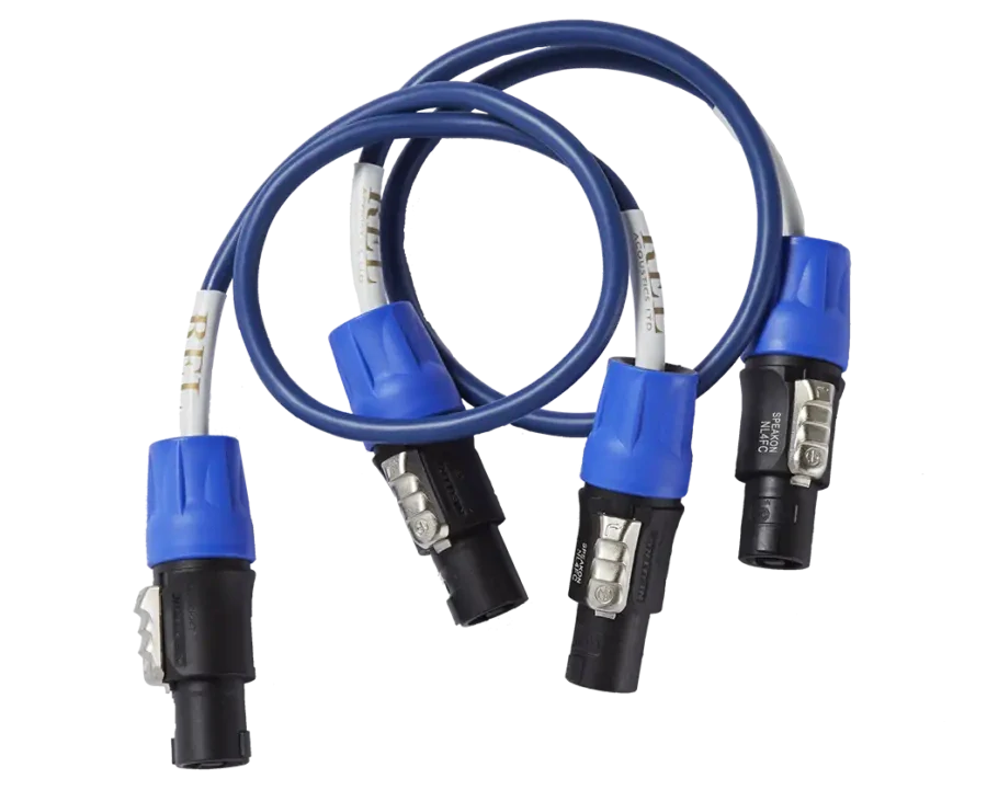 REL Bassline Blue Line Array Connectors | set 2ks | ex-demo