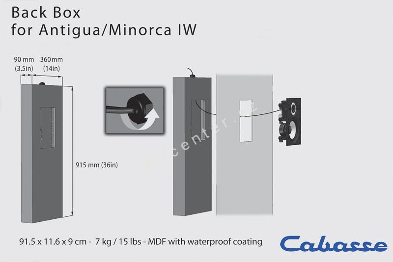 Vestavný reproduktor Cabasse Antigua in Wall