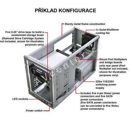 Addonics Storage Tower V (ST55HPMXU)