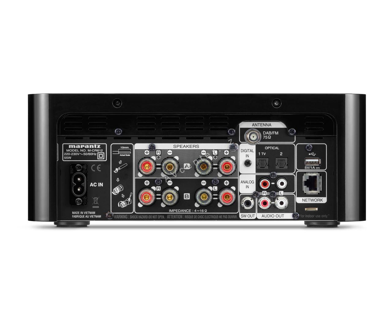 Síťový CD receiver Marantz M-CR612 | black