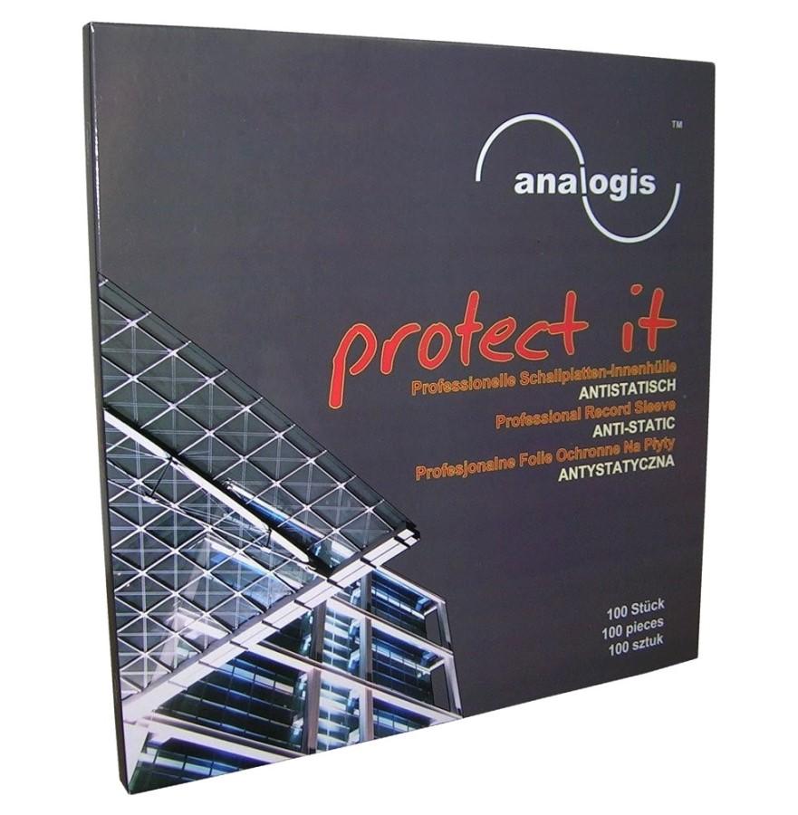 Antistatické vnitřní obaly na LP desky Analogis | 100 ks