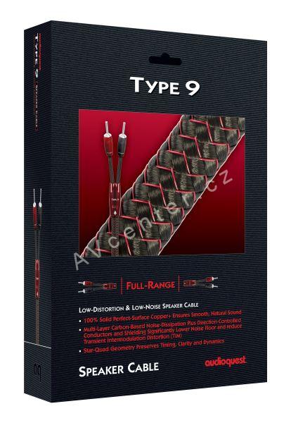 Audioquest Type 9 FR - 2x2m | ex-demo