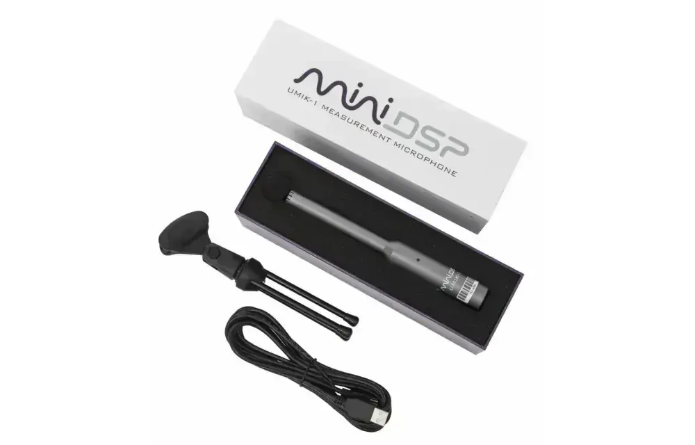 MiniDSP UMIK-1 USB měřicí mikrofon (kalibrovaný)
