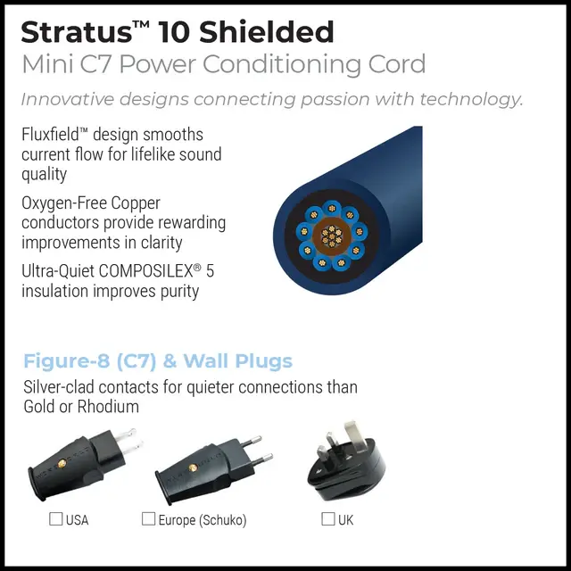 WireWorld Stratus 10 Mini (C7) - 1,5m