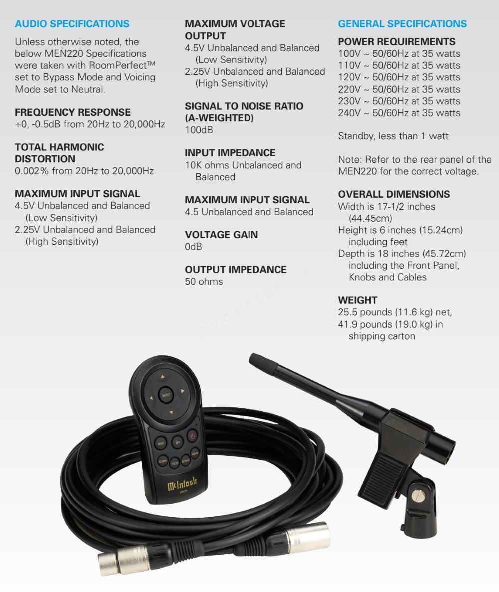 McIntosh MEN220