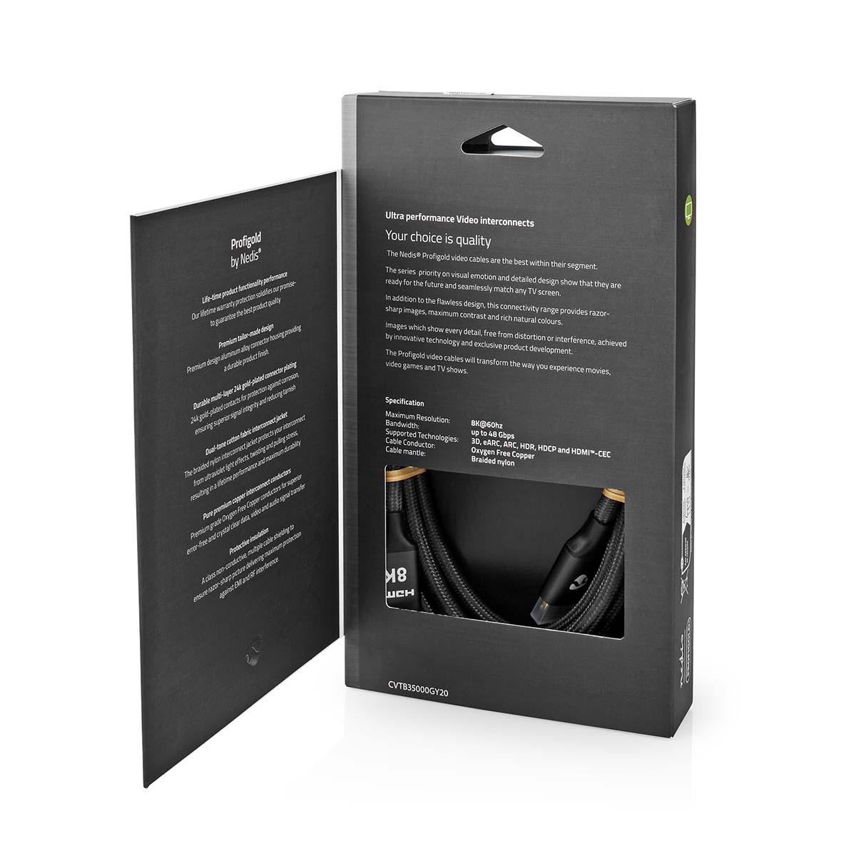 HDMI kabel Profigold | 8K | 2m