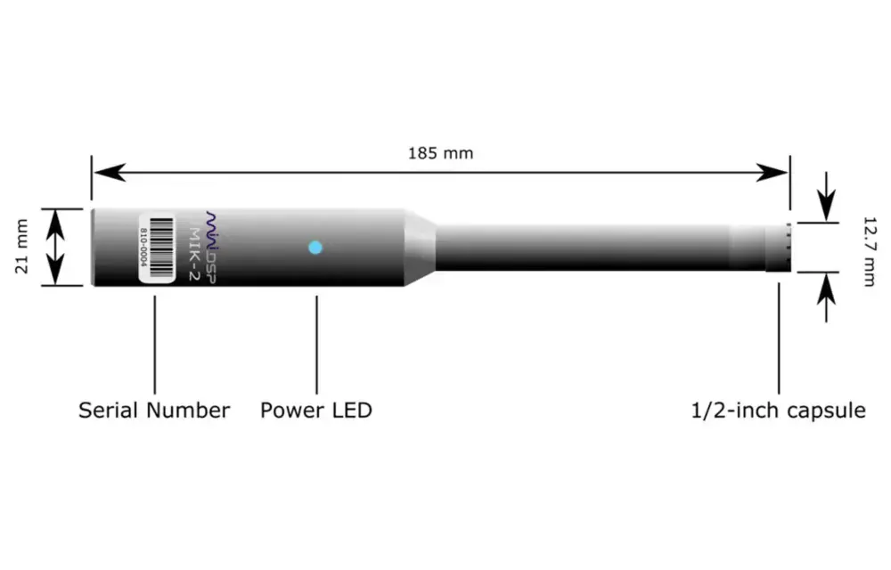 MiniDSP UMIK-2 Referenční USB měřicí mikrofon