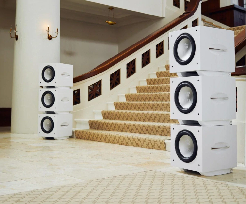 REL Bassline Blue Line Array Connectors | set 2ks | ex-demo