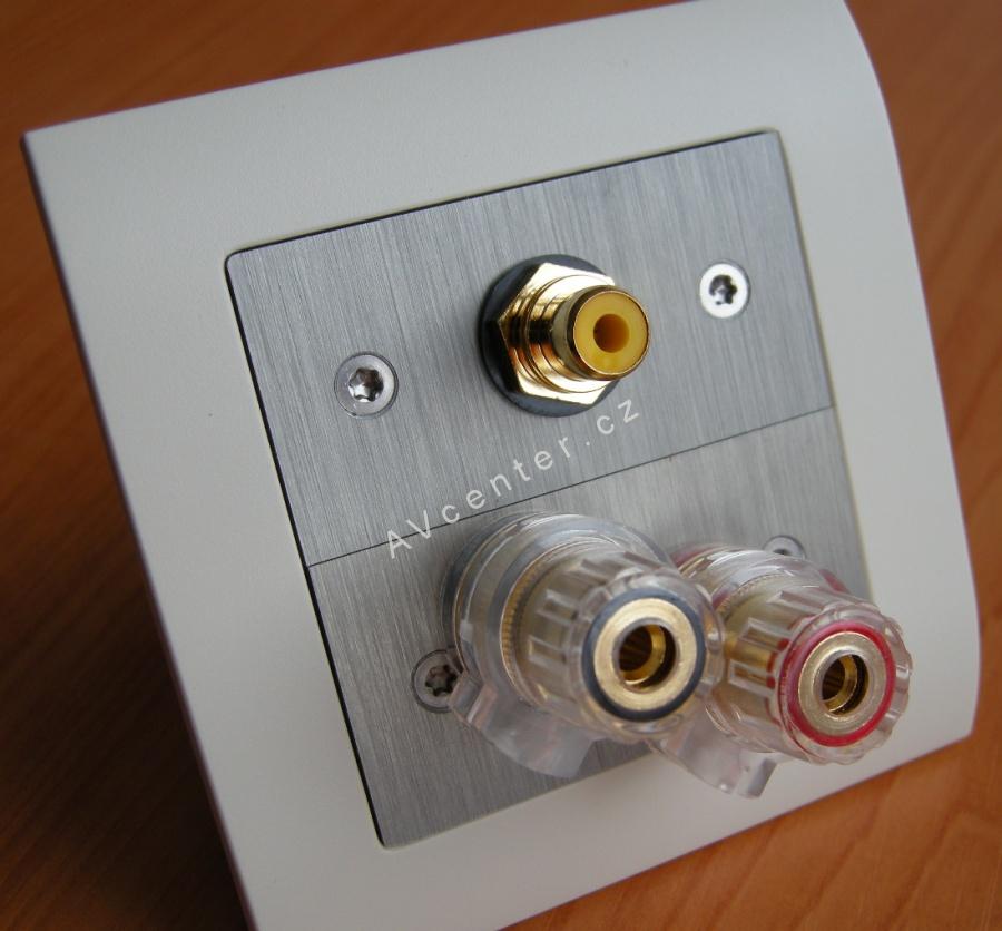 Video/Digital zásuvka Inakustik Premium, 56x28mm