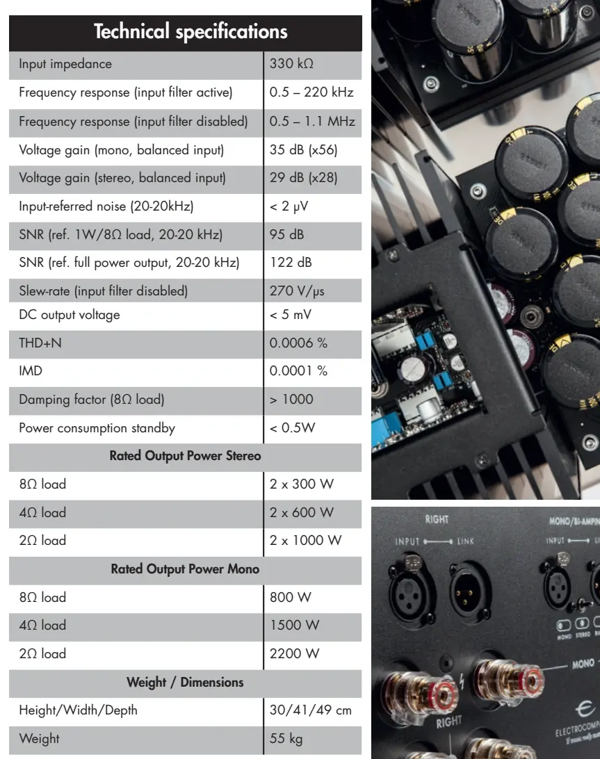 Electrocompaniet AW 800 M