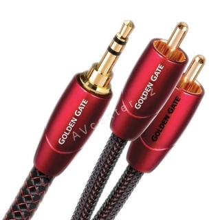 Stereo kabel Jack-2xCinch Audioquest Golden Gate - 1,5m