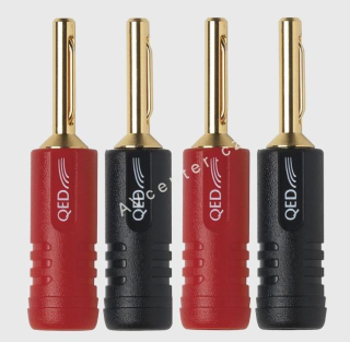 Banánky QED AIRLOC 4mm - set 4ks