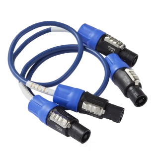 REL Bassline Blue Line Array Connectors | set 2ks